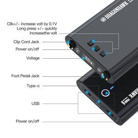 Powerbank Dragonhawk Portable Charger Black